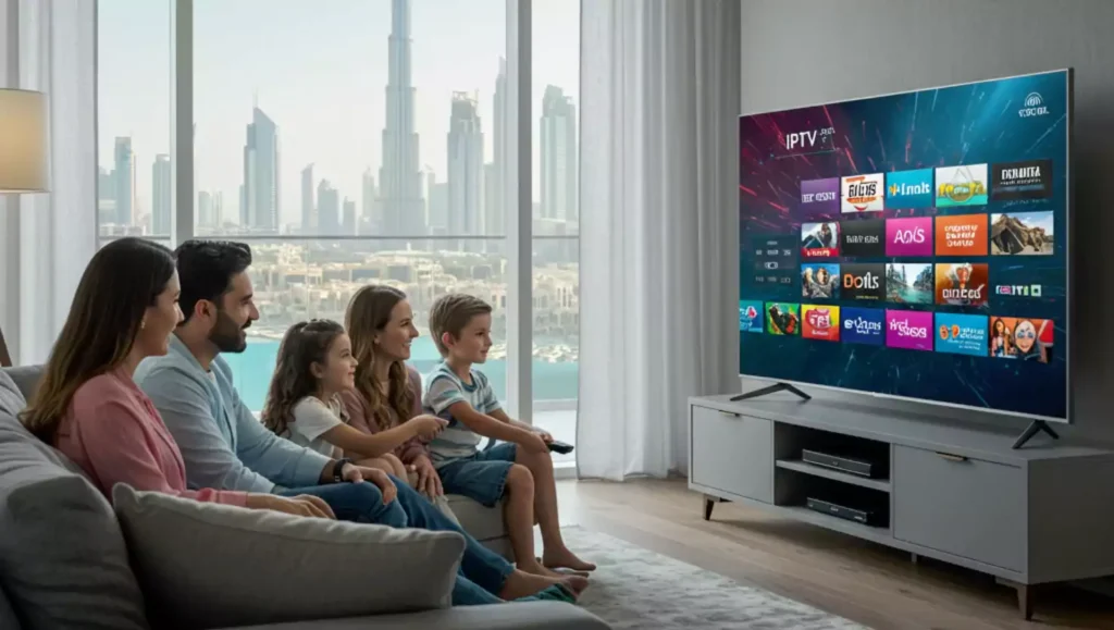 enjoy tv with your family in dubai