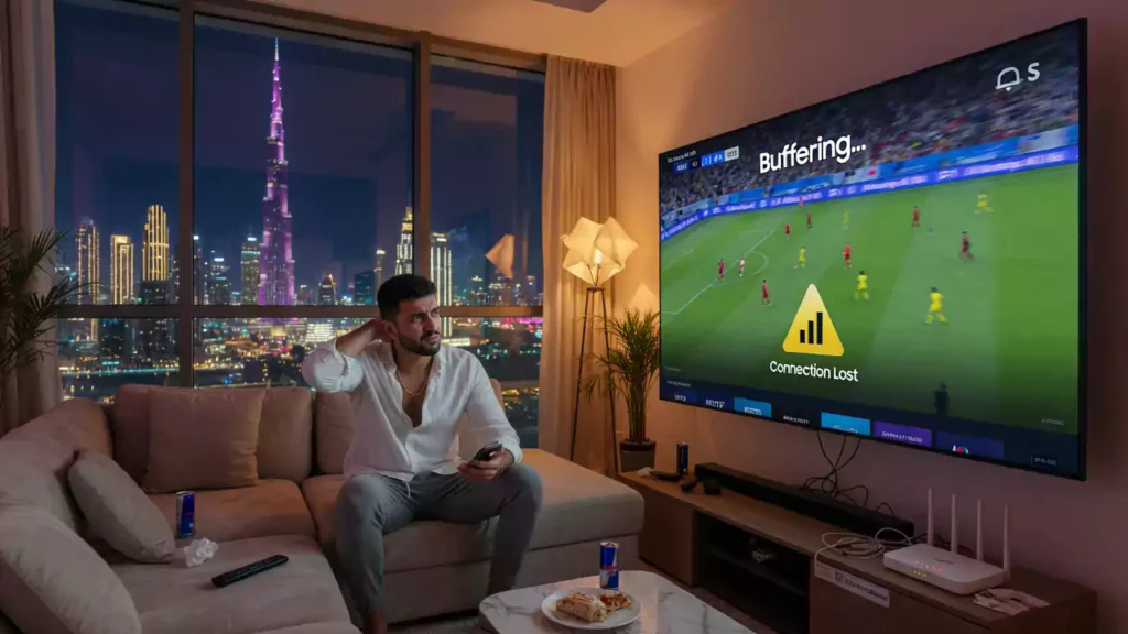 iptv apps are freezing in dubai